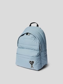 Rucksack mit Steppnähten von Ami Paris X Puma Blau / Türkis - 1