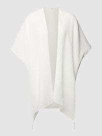 Poncho met structuurmotief van s.Oliver RED LABEL Wit - 5