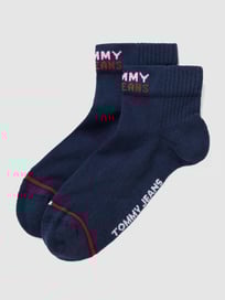 Set van twee paar sneakersokken van Tommy Jeans Blauw / turquoise - 3