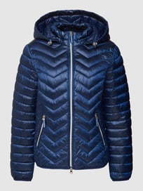 Gewatteerd jack met ritszakken van Betty Barclay Blauw / turquoise - 31