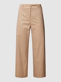 Hose mit angedeuteten Gesäßtaschen von Christian Berg Woman Braun - 8