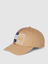 Baseballpet met labelpatch van Tommy Jeans Bruin - 37