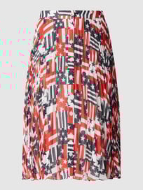 Rok met plissévouwen  van Tommy Jeans Rood - 38