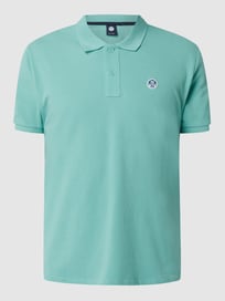 Poloshirt aus Piqué von North Sails Blau / Türkis - 19