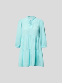 Minikleid mit Strukturmuster von Honorine Blau / Türkis - 8