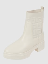 Chelsea Boots in Leder-Optik von Guess Weiß - 43
