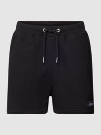 Korte broek met labelpatch, model 'Shanni' van Ellesse Grijs / zwart - 24