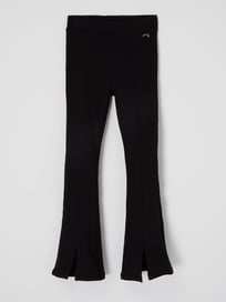 Flared Schlupfhose mit Stretch-Anteil von Guess Grau / Schwarz - 1