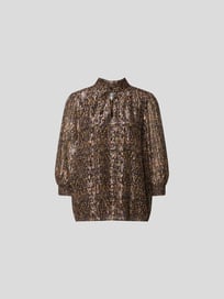 Bluse mit V-Ausschnitt von Ba&sh Braun - 15