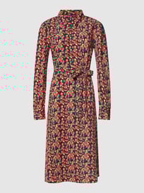 Blousejurk met all-over motief van Pieces Rood - 21