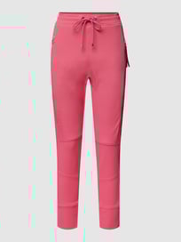 Sweatpants met structuurmotief, model 'FUTURE 2.0' van MAC Roze - 4