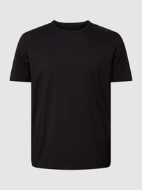 PLUS SIZE T-shirt met ronde hals van S.Oliver Plus Grijs / zwart - 8