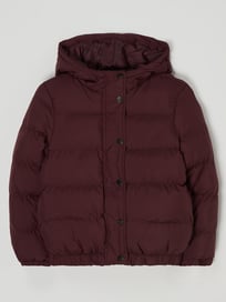 Steppjacke mit Kapuze  von URBAN CLASSICS Rot - 7