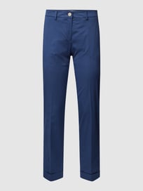 Chino mit Bügelfalten Modell 'MARON' von Brax Blau / Türkis - 24