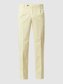 Regular Fit Chino mit Stretch-Anteil Modell 'Luis' von Eurex By Brax Gelb - 36