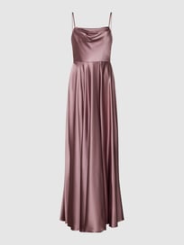 Abendkleid mit Wasserfall-Ausschnitt von Laona Rosa - 20