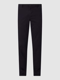 Regular Fit Chino mit Futter Modell 'Pio' von Eurex By Brax Blau / Türkis - 37