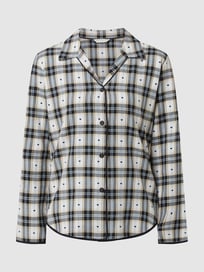 Pyjama-Oberteil aus Flanell  von Cyberjammies Weiß - 45