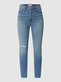 Slim Fit Jeans mit Stretch-Anteil Modell 'Keele' von MADEWELL Blau / Türkis - 46