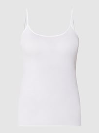 Onderhemd van gemerceriseerd katoen, model 'Cotton Seamless' van Hanro Wit - 20
