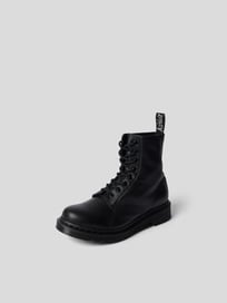 Veterboots met labeldetails van Dr.Martens Grijs / zwart - 10