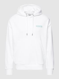 Hoodie met labelprint van CK Calvin Klein Wit - 48