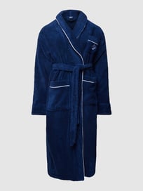 Bademantel mit Kontraststreifen von Polo Ralph Lauren Blau / Türkis - 18
