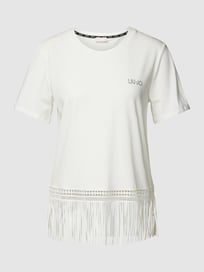 T-shirt met rafels van LIU JO SPORT Wit - 23