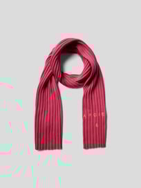 Schal in Ripp-Optik von MM6 Maison Margiela Rosa - 1
