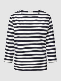Longsleeve mit Streifenmuster von Christian Berg Woman Blau / Türkis - 6