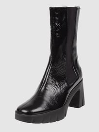 Stiefelette aus Leder  von Högl Grau / Schwarz - 10