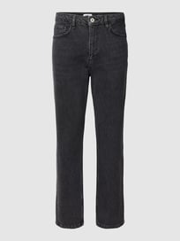 High Waist Jeans mit Stretch-Anteil von Jake*s Casual Grau / Schwarz - 20