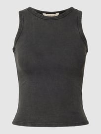 Tanktop in Ripp-Optik von REVIEW Grau / Schwarz - 6