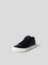 Sneaker mit Label-Print von Giuseppe Zanotti Grau / Schwarz - 38
