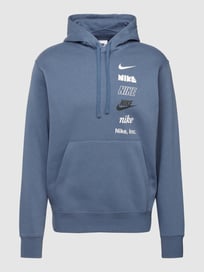 Hoodie mit Label-Details von Nike Blau / Türkis - 27