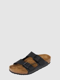 Sandalen van Birko-Flor®, model 'Arizona' van Birkenstock Grijs / zwart - 46