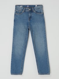 Regular fit jeans van katoen, model 'Clark' van Jack & Jones Blauw / turquoise - 14