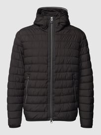Jack met labelpatch van Marc O'Polo Grijs / zwart - 27