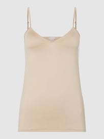 Top van satijn, model Satin Deluxe van Hanro Wit - 2