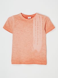 T-shirt van katoen van s.Oliver RED LABEL Oranje - 36