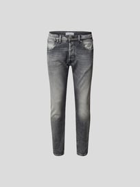 Slim Fit Jeans von Stylebop Grau / Schwarz - 14