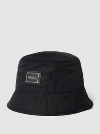 Bucket Hat mit Label-Patch von HUGO Grau / Schwarz - 1