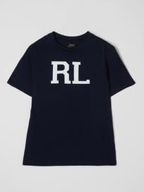 T-Shirt mit Rundhalsausschnitt von Polo Ralph Lauren Teens Blau / Türkis - 17