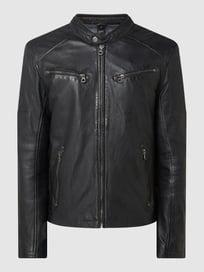Lederjacke im Biker-Look Modell 'Marc'  von Gipsy Blau / Türkis - 29