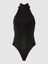 Body mit Neckholder von NA-KD Grau / Schwarz - 48