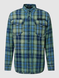 Regular Fit Freizeithemd mit Logo-Stitching von True Religion Blau / Türkis - 3
