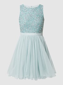 Cocktailkleid aus Tüll  von Jake*s Cocktail Grün - 46