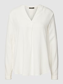 Blouse met structuurmotief van Zero Wit - 47