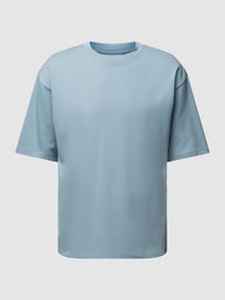 T-shirt met ronde hals van JAKE*S STUDIO MEN Blauw / turquoise - 11