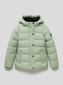 Steppjacke mit abnehmbarer Kapuze Modell 'Halimi' von CARS JEANS Grün - 15